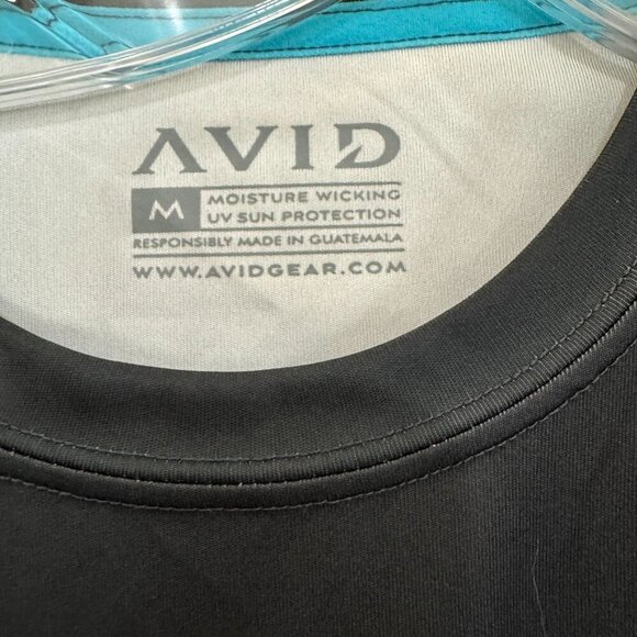 Men's Avid Moisture Wicking UV Sun Protection Long Sleeve Shirt. Size M - Picture 4 of 6